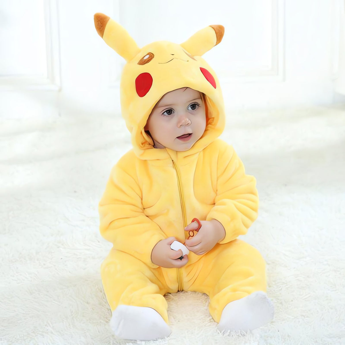 Pikachu pyjamas for babies and kids – photo 2