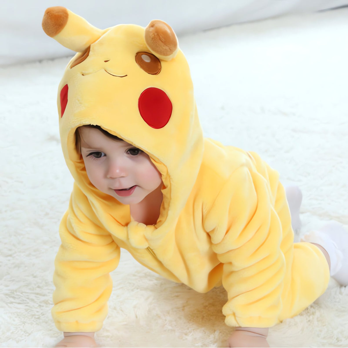Pikachu pyjamas for babies and kids – photo 3