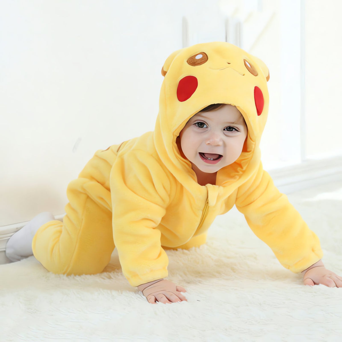 Pikachu pyjamas for babies and kids – photo 8