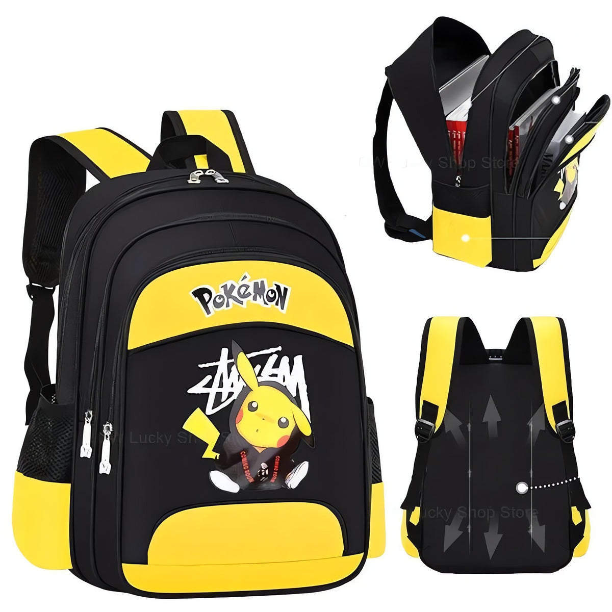 Pikachu school backpack – photo 3