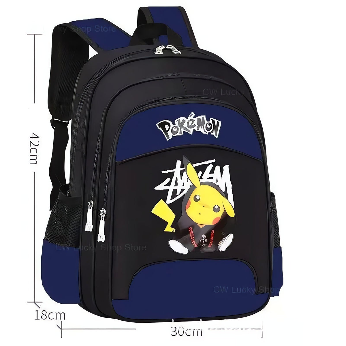 Pikachu school backpack – photo 4