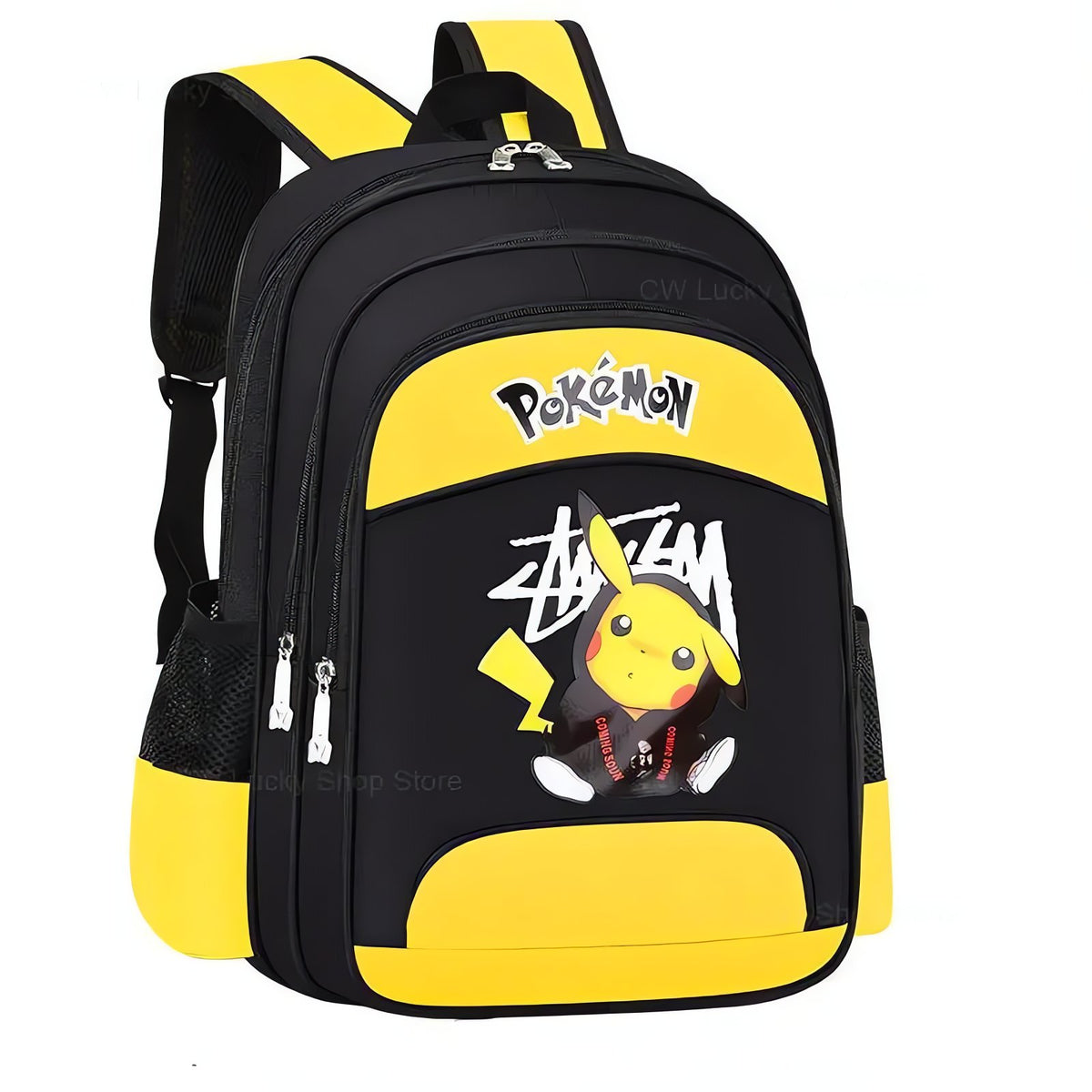 Pikachu school backpack – Yellow Pikachu