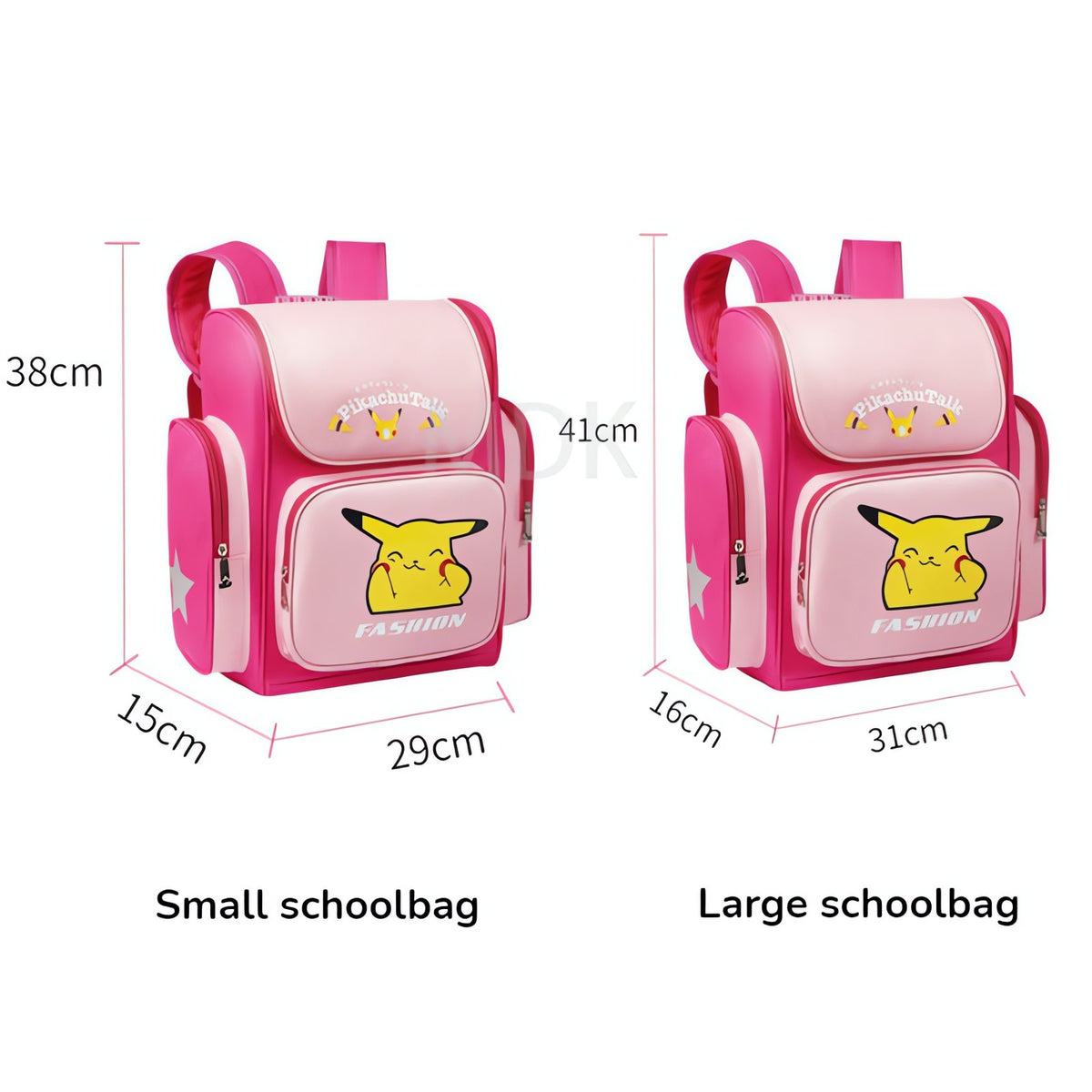 Blue Pikachu school backpack – photo 4
