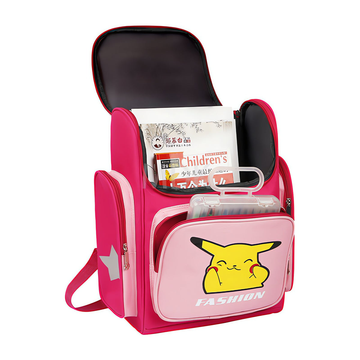 Blue Pikachu school backpack – photo 5