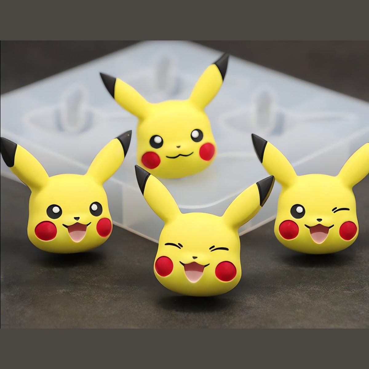 Pikachu silicone baking mould