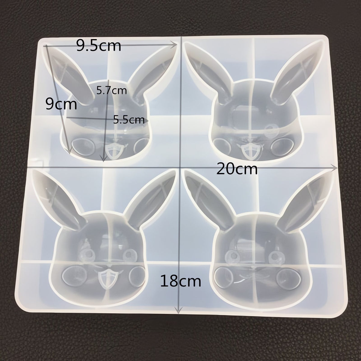 Pikachu silicone baking mould – Large Mould