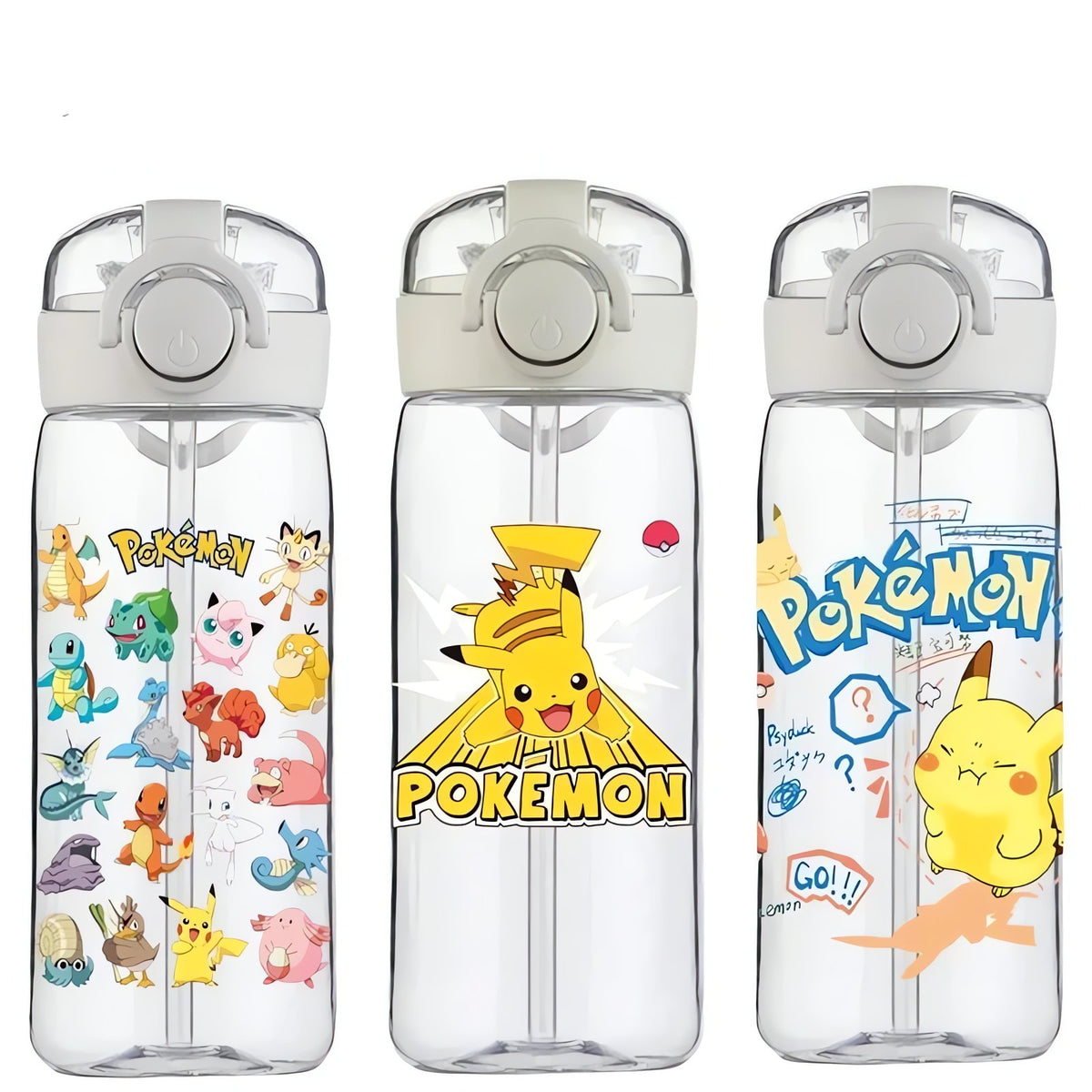 Pikachu sports water bottle, 400ml