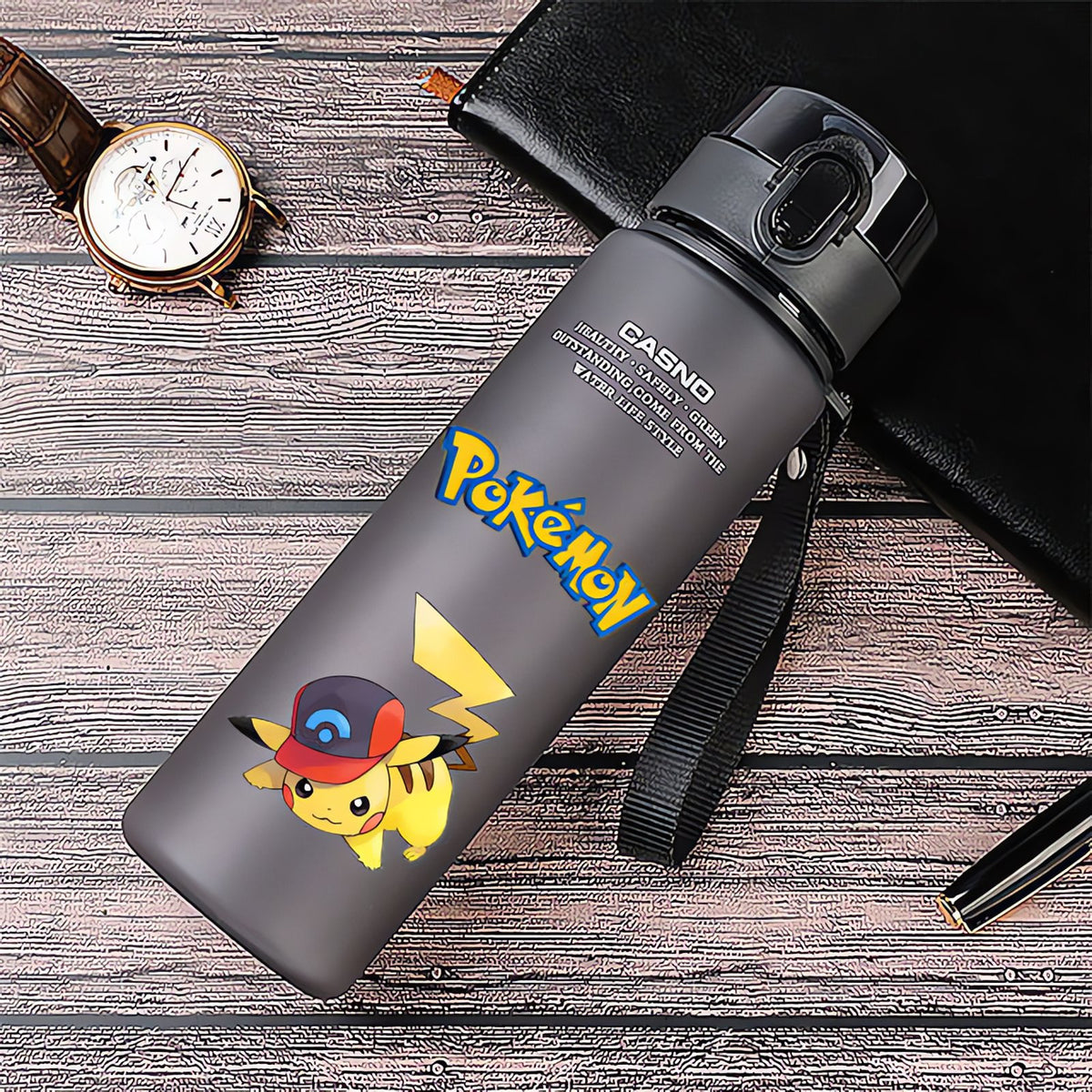 Pikachu sports water bottle – Pikachu 1