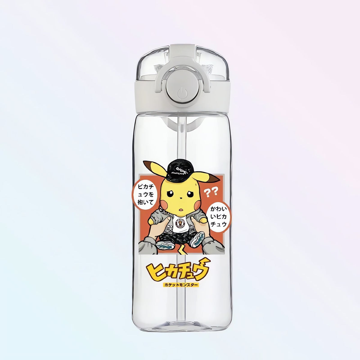 Pikachu sports water bottle, 400ml – Pikachu 15