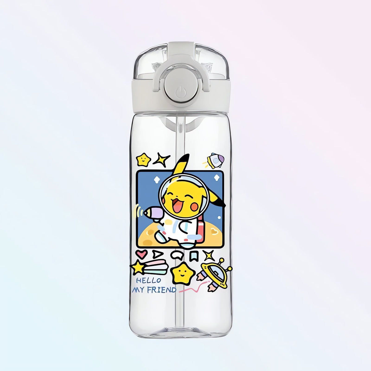 Pikachu sports water bottle, 400ml – Pikachu 17