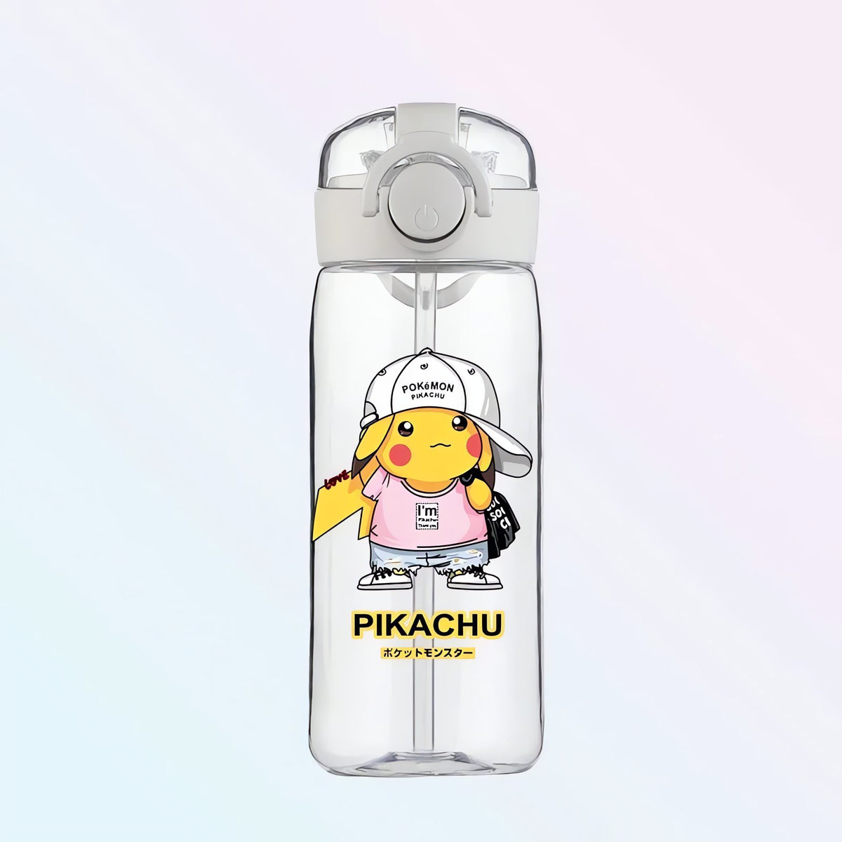 Pikachu sports water bottle, 400ml – Pikachu 3