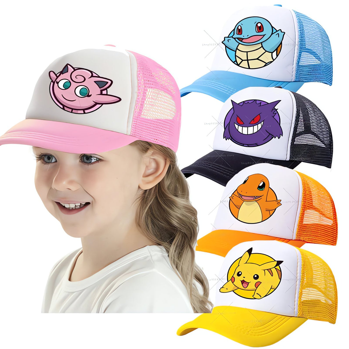Pikachu summer baseball cap