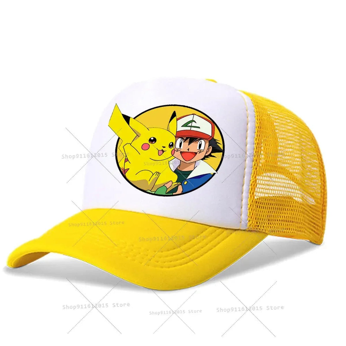 Pikachu summer baseball cap – Yellow CWJL1743
