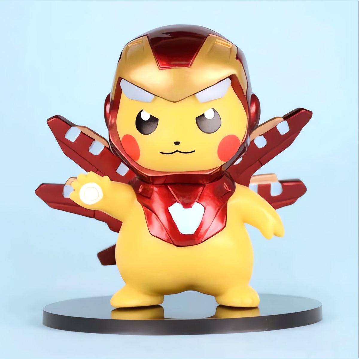 Pikachu superhero cosplay figure, 10cm – Pikachu as Iron Man