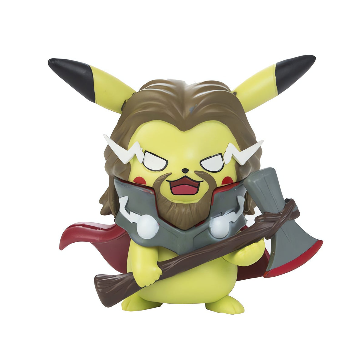 Pikachu figure dressed as a superhero, 10cm – photo 3