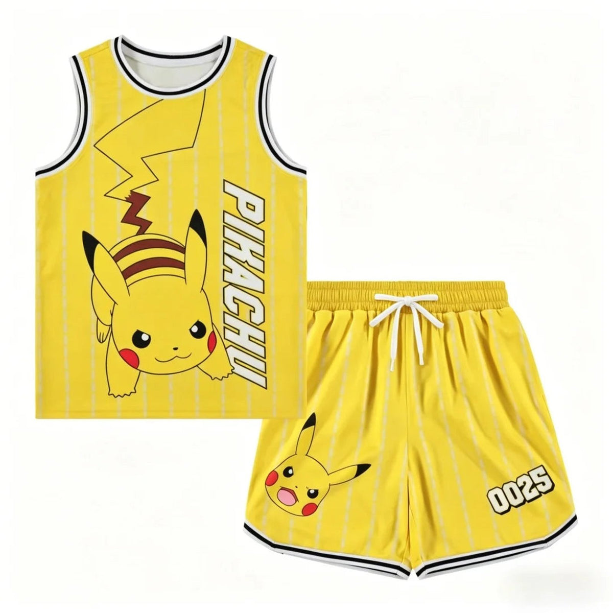 Pikachu tank top and shorts set