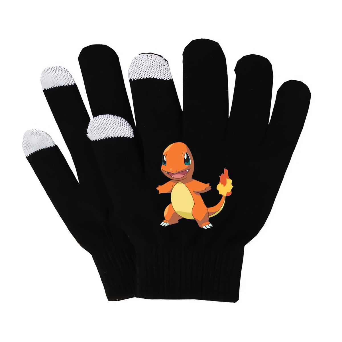 Knitted Pikachu touchscreen gloves – 11