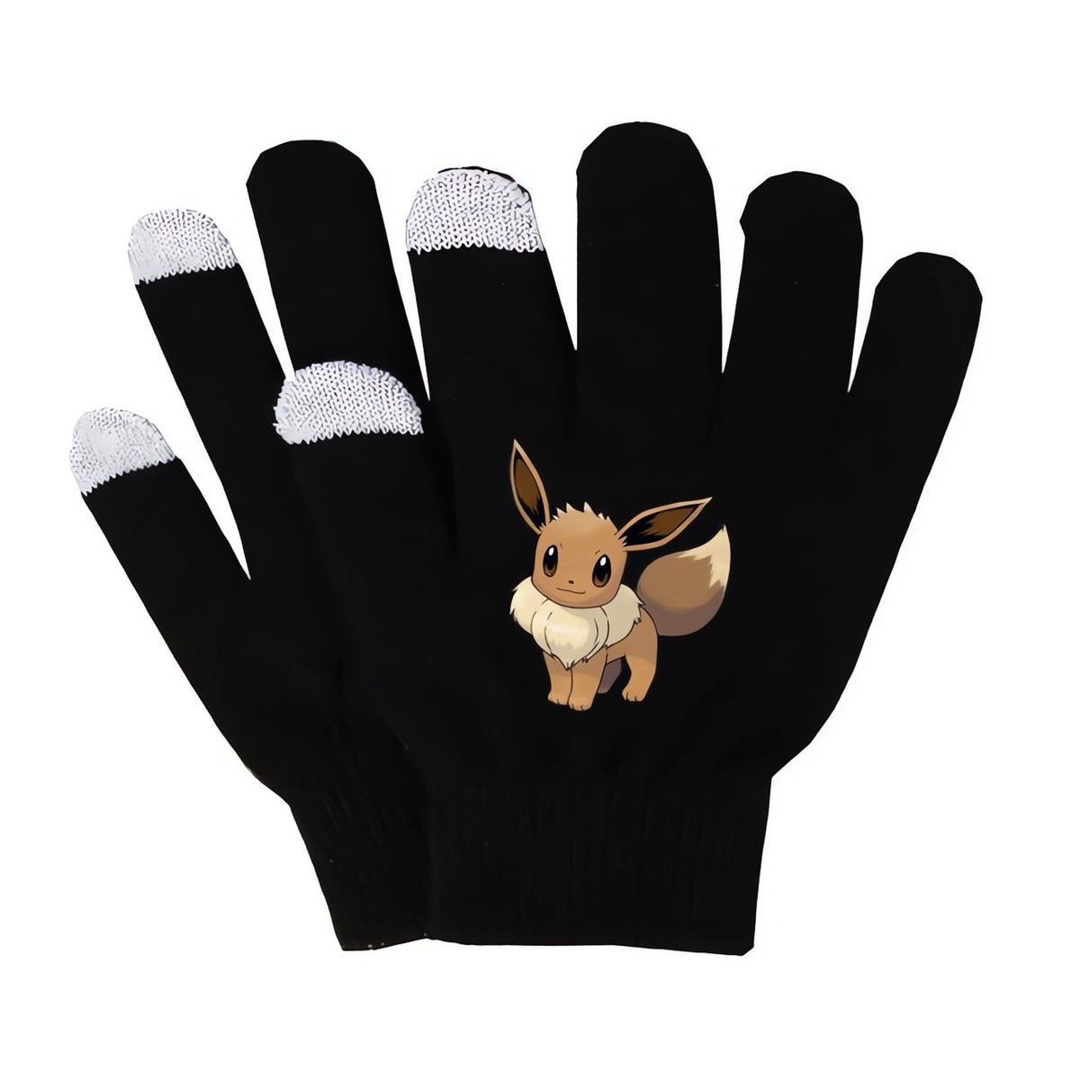 Knitted Pikachu touchscreen gloves – 12