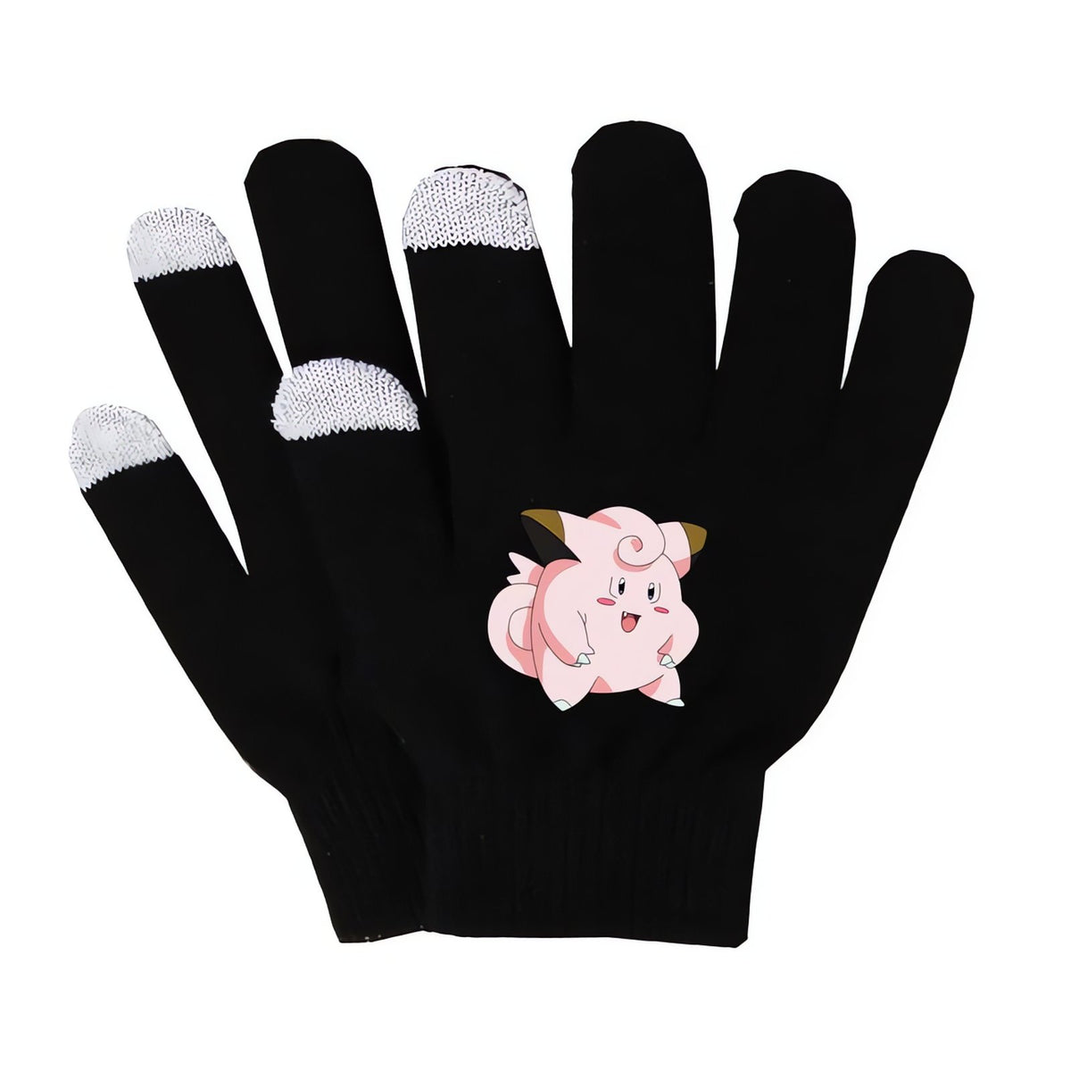 Knitted Pikachu touchscreen gloves – 15