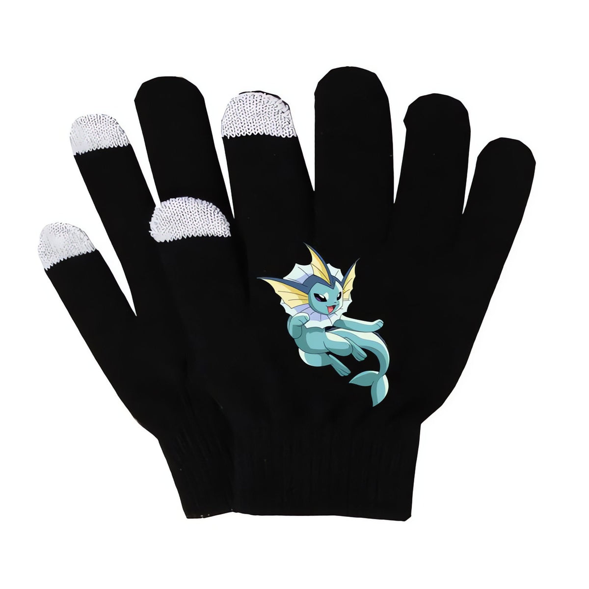 Knitted Pikachu touchscreen gloves – 18