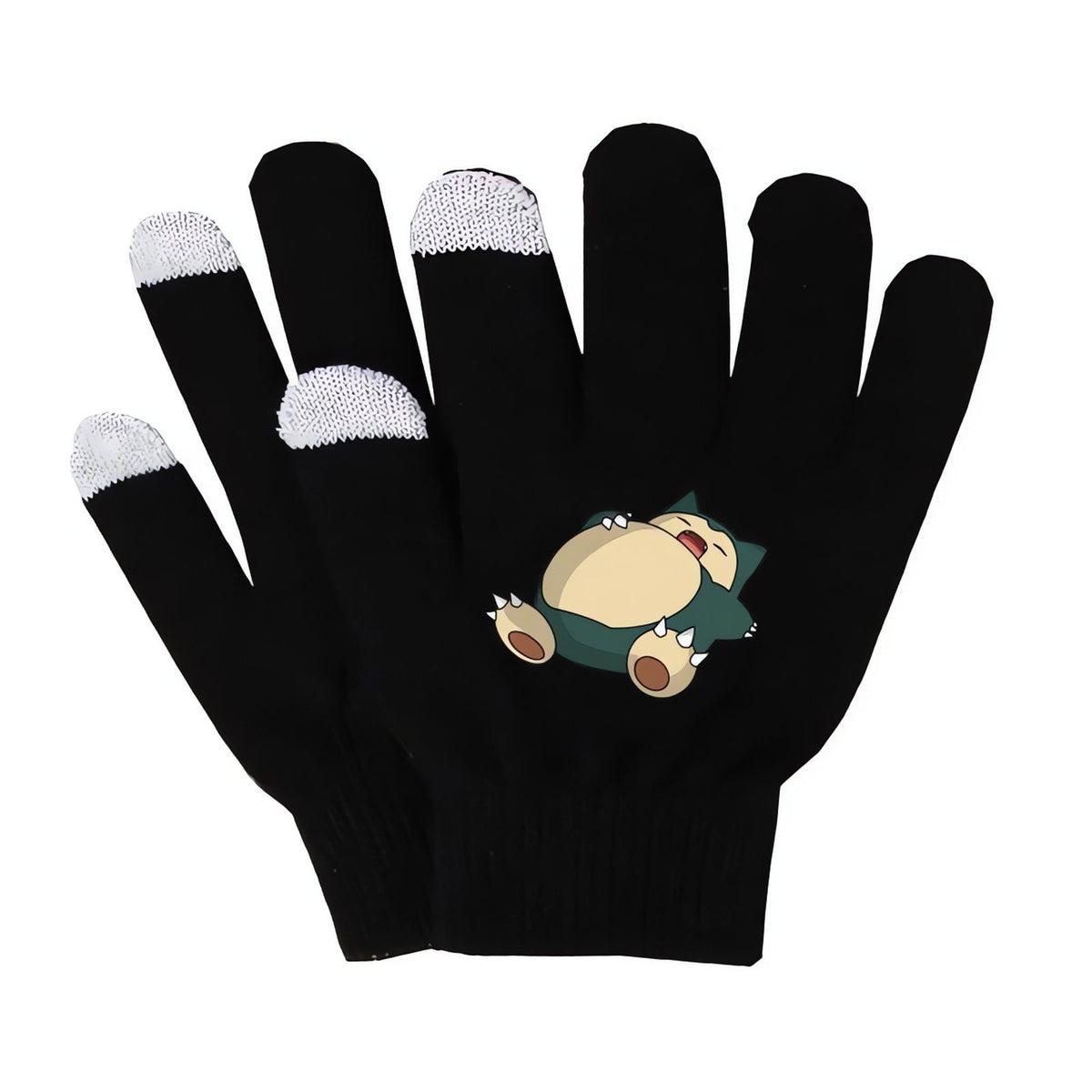 Knitted Pikachu touchscreen gloves – Pokémon 01