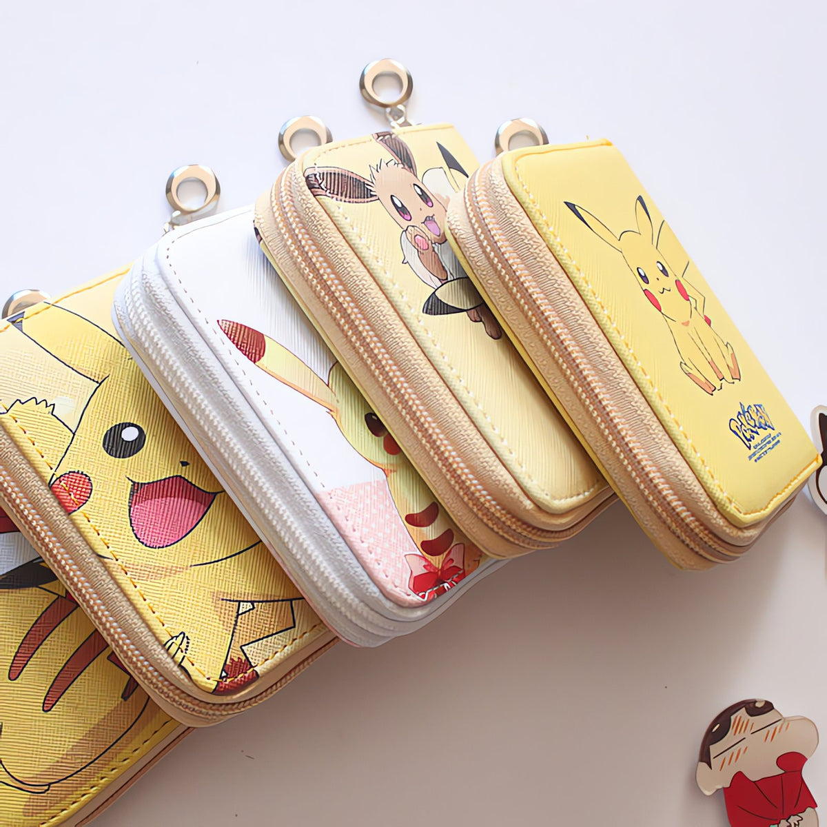 Pikachu wallet with zipped coin pocket – photo 14