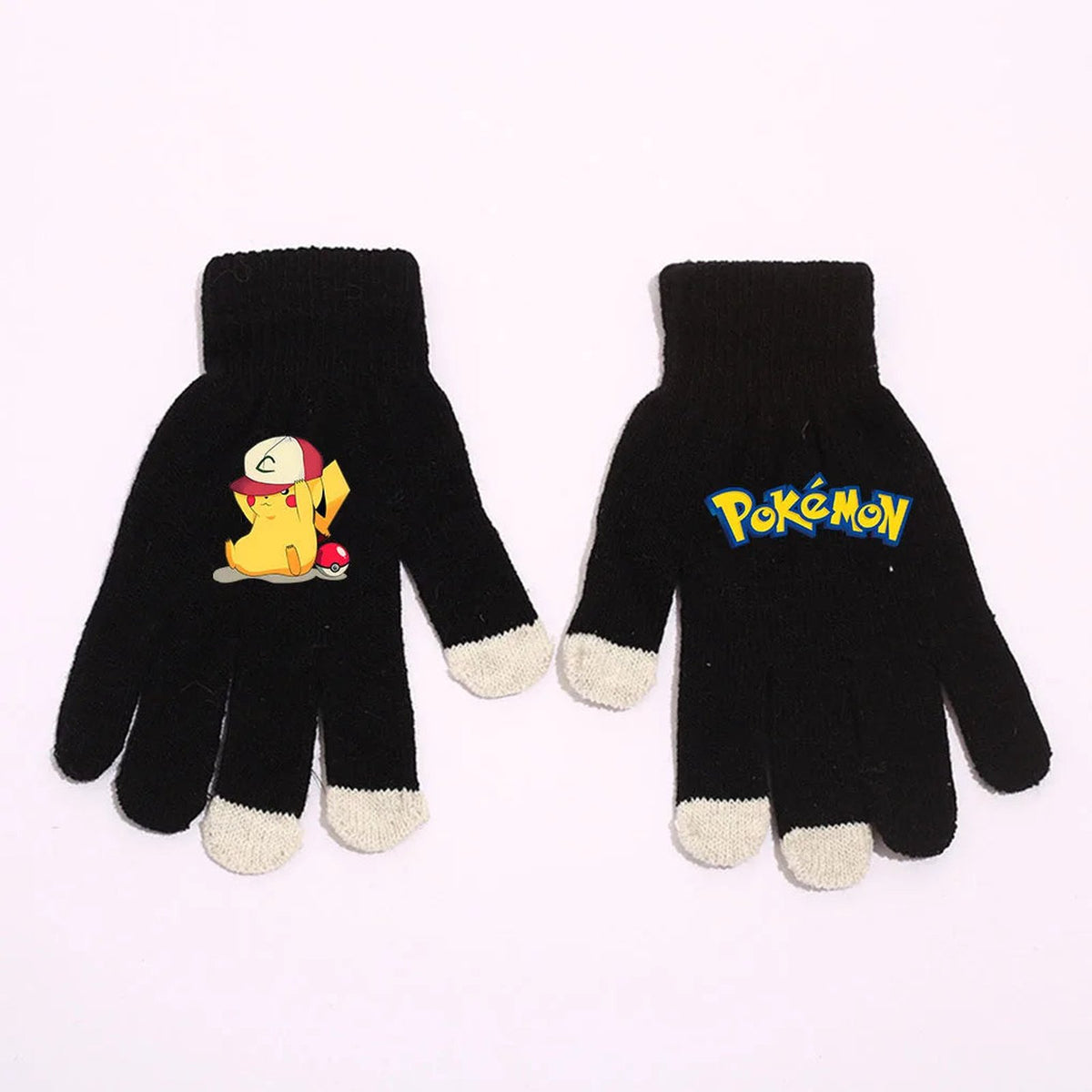 Pikachu winter gloves – Blue