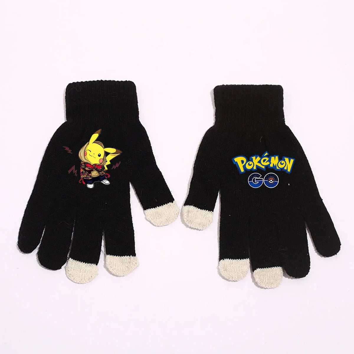 Pikachu winter gloves – Yellow
