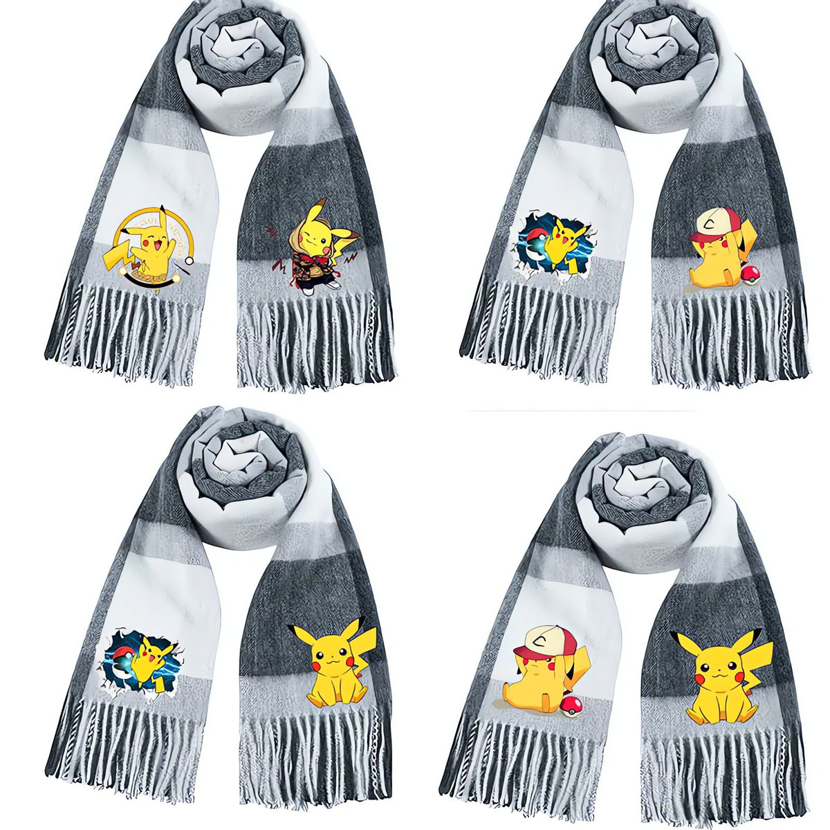 Pikachu winter scarf