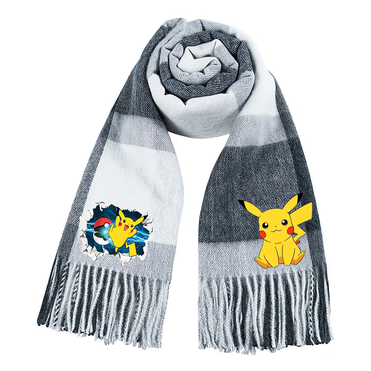 Pikachu winter scarf – J