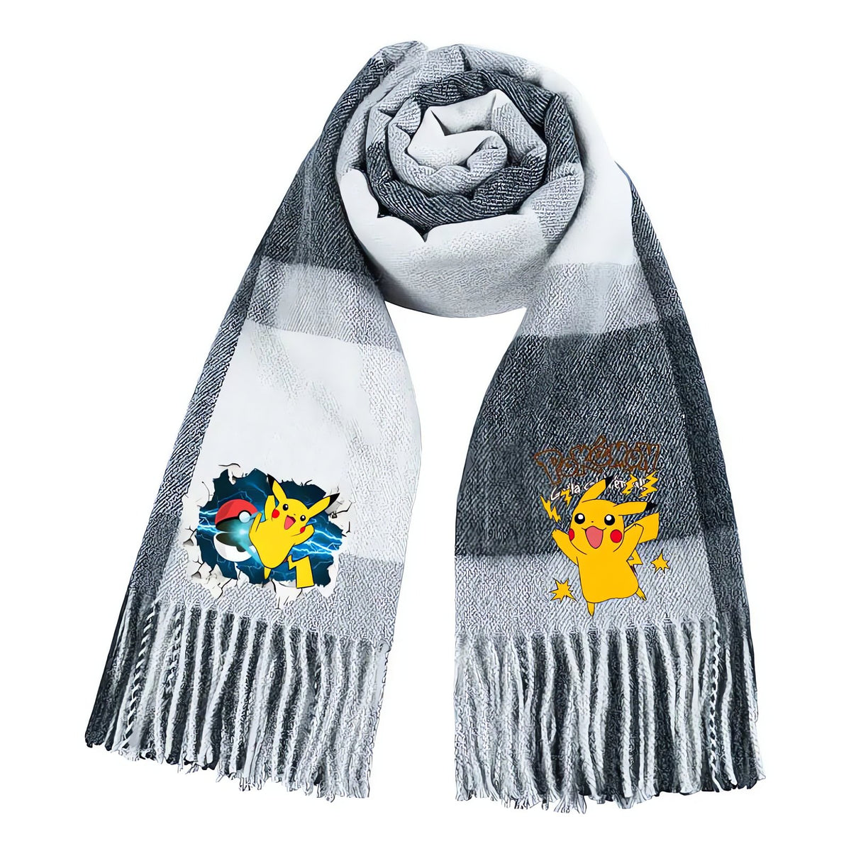 Pikachu winter scarf – L