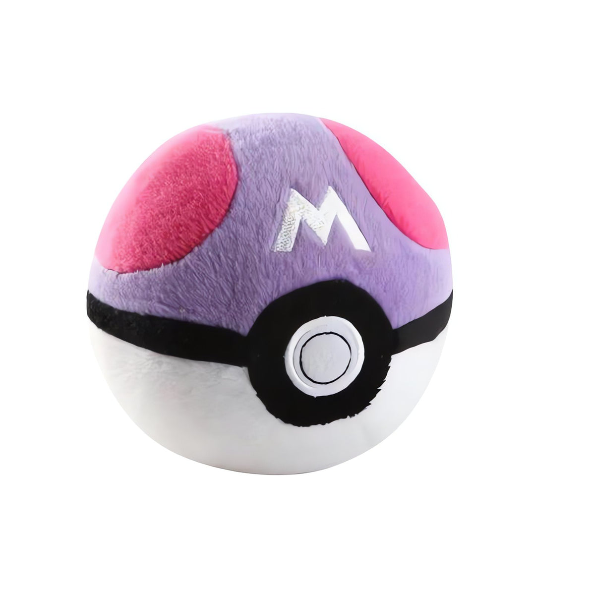 Plush Poké Ball, 7cm – Master Ball