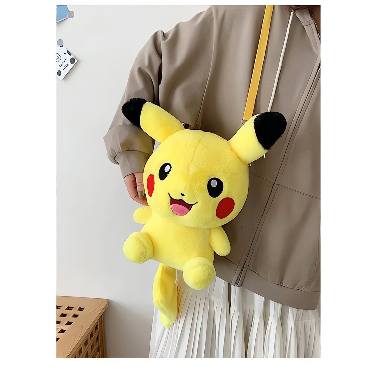 Plush Pokémon backpack bag – photo 3