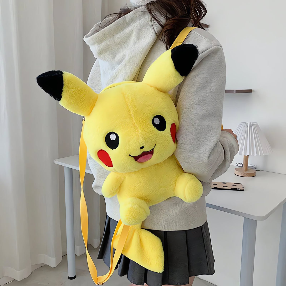 Plush Pokémon backpack bag – Pikachu