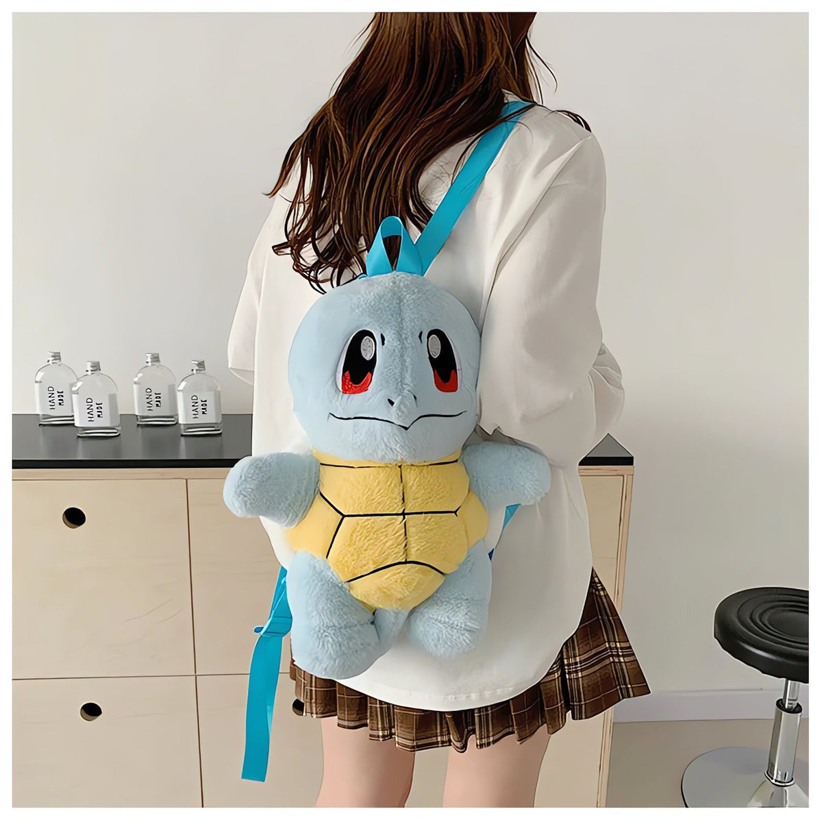 Plush Pokémon backpack bag – Squirtle