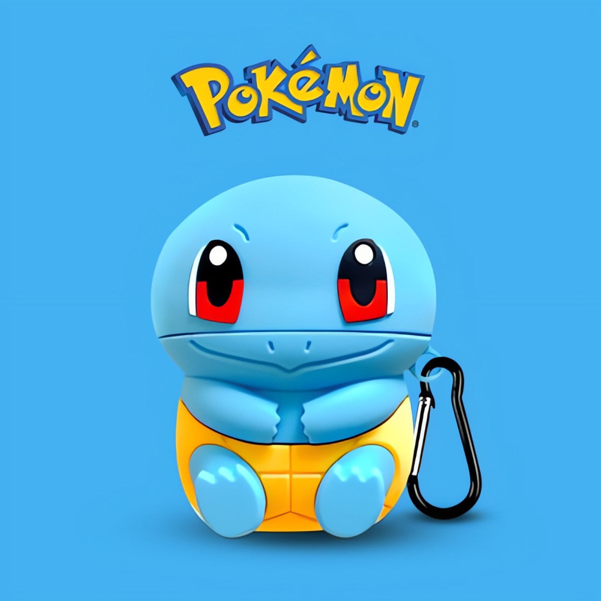 Poké Ball style silicone AirPods case – AirPods 1 & 2 – Design 8