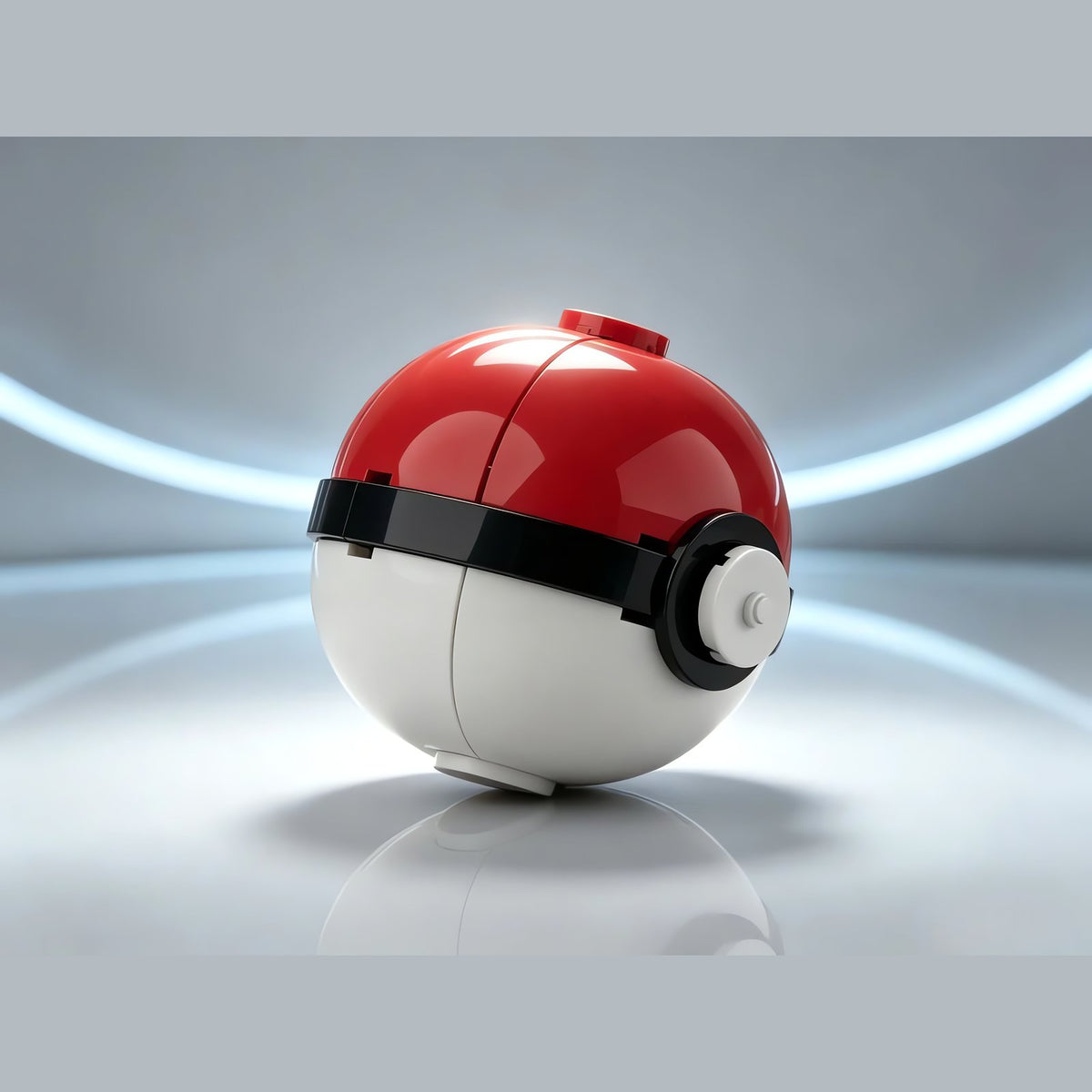 Poké Ball brick model, approx. 7cm – photo 6