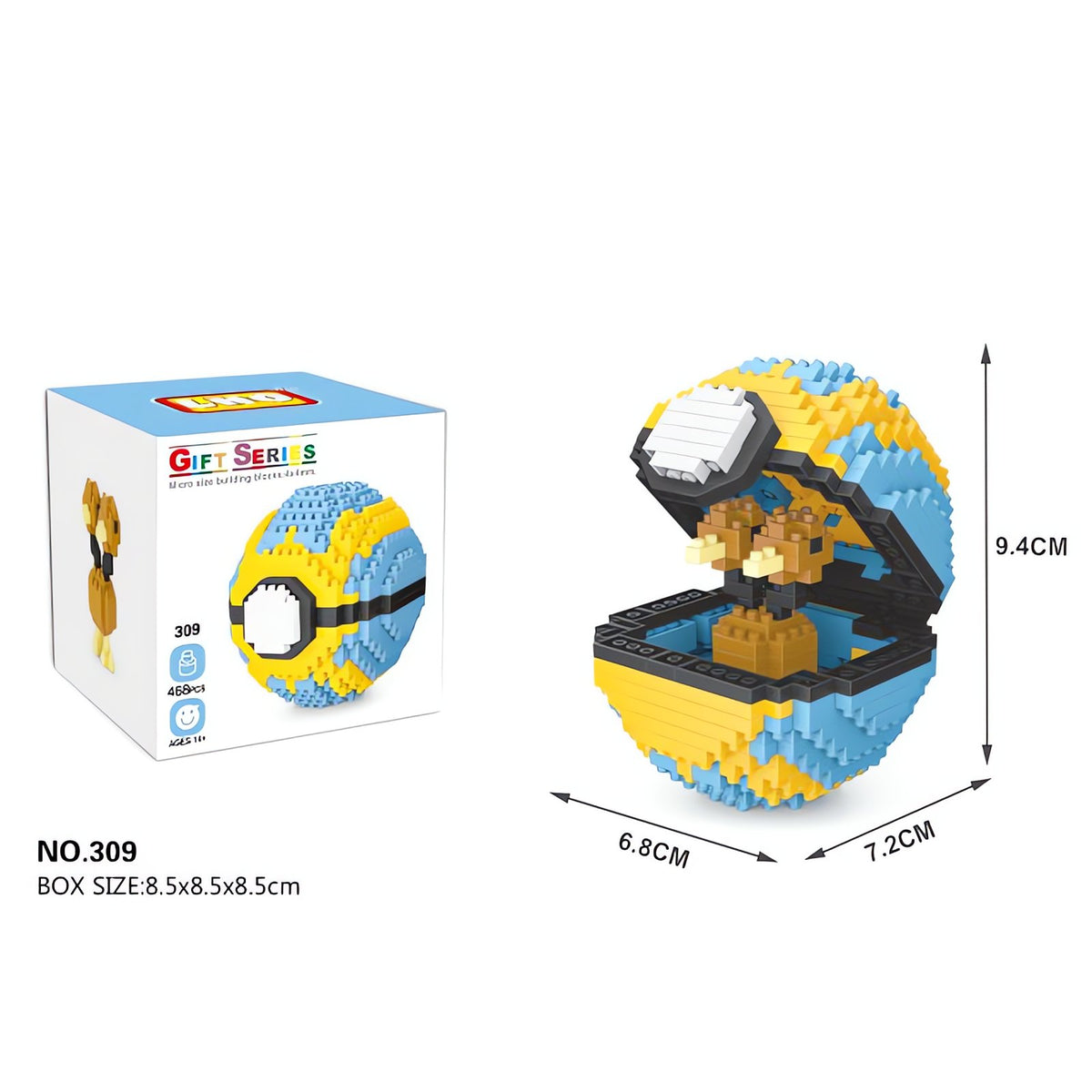 Poké Ball building block sets – 309