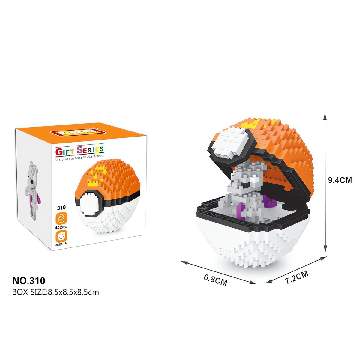 Poké Ball building block sets – 340