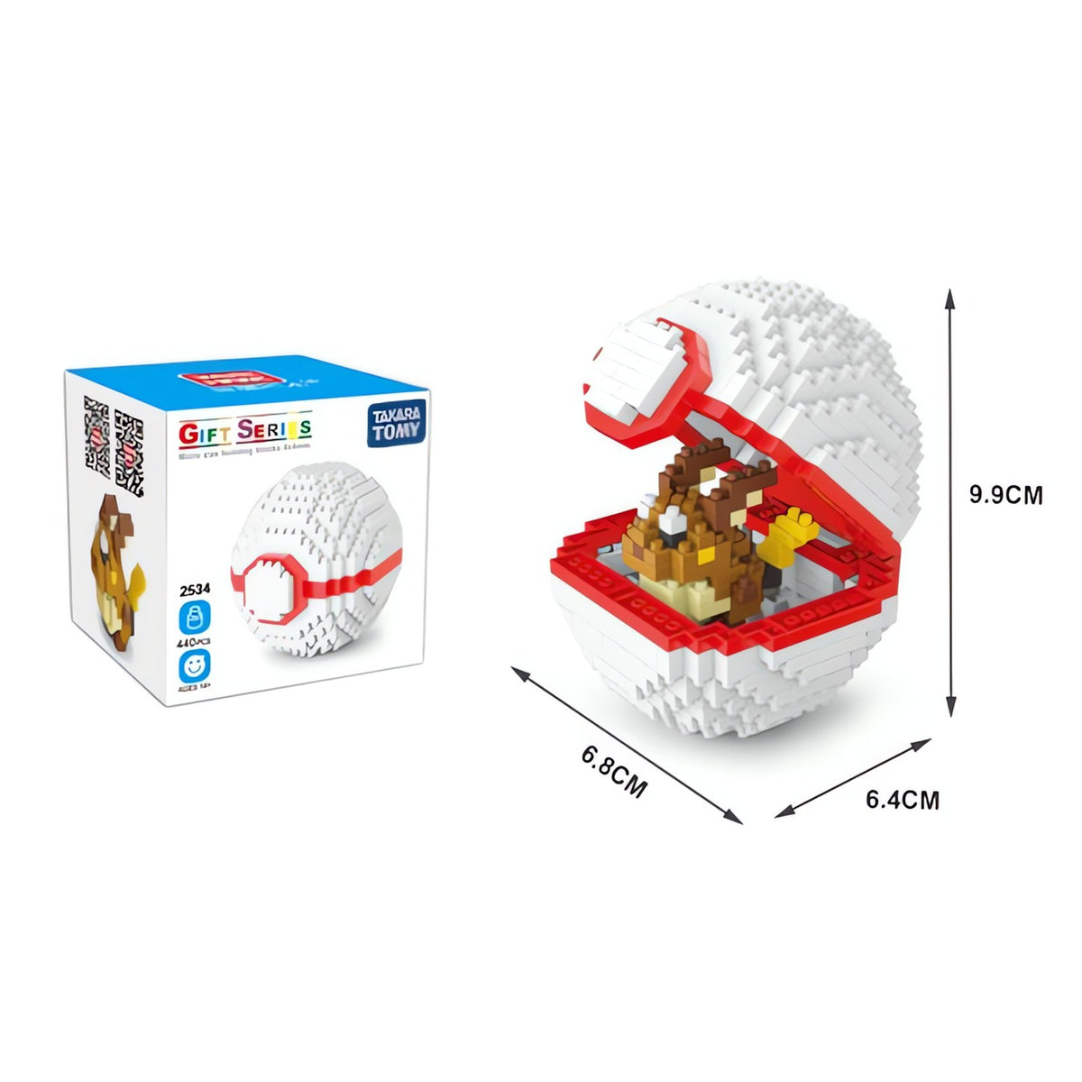 Poké Ball building block sets – Eevee 2534