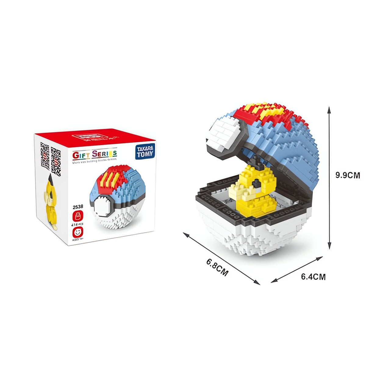 Poké Ball building block sets – Psyduck 2538