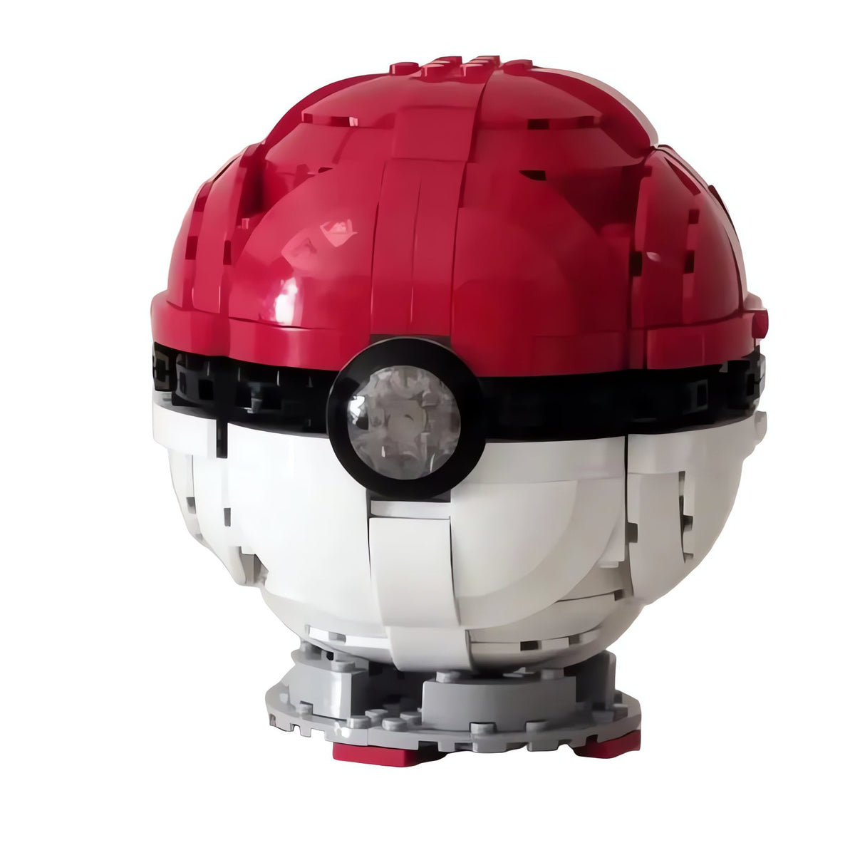 Poké Ball building block set in red, white and black – photo 2