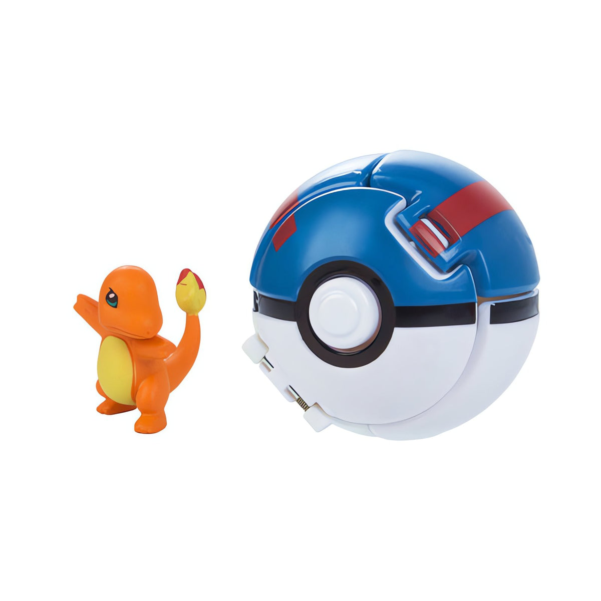 Poké Ball Clip 'n' Go toy with belt clip – Charmander