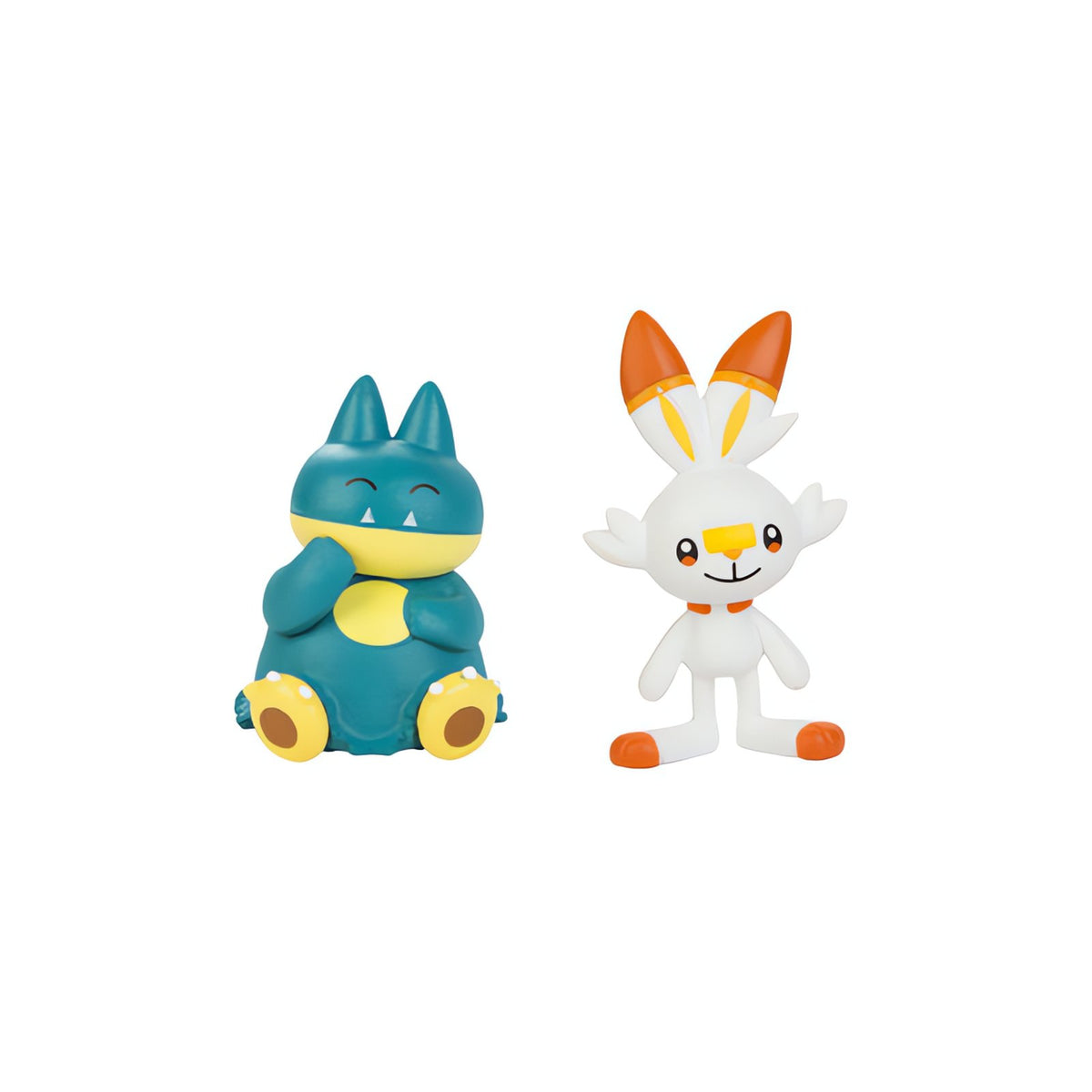 Poké Ball Clip 'n' Go toy with belt clip – Munchlax & Scorbunny