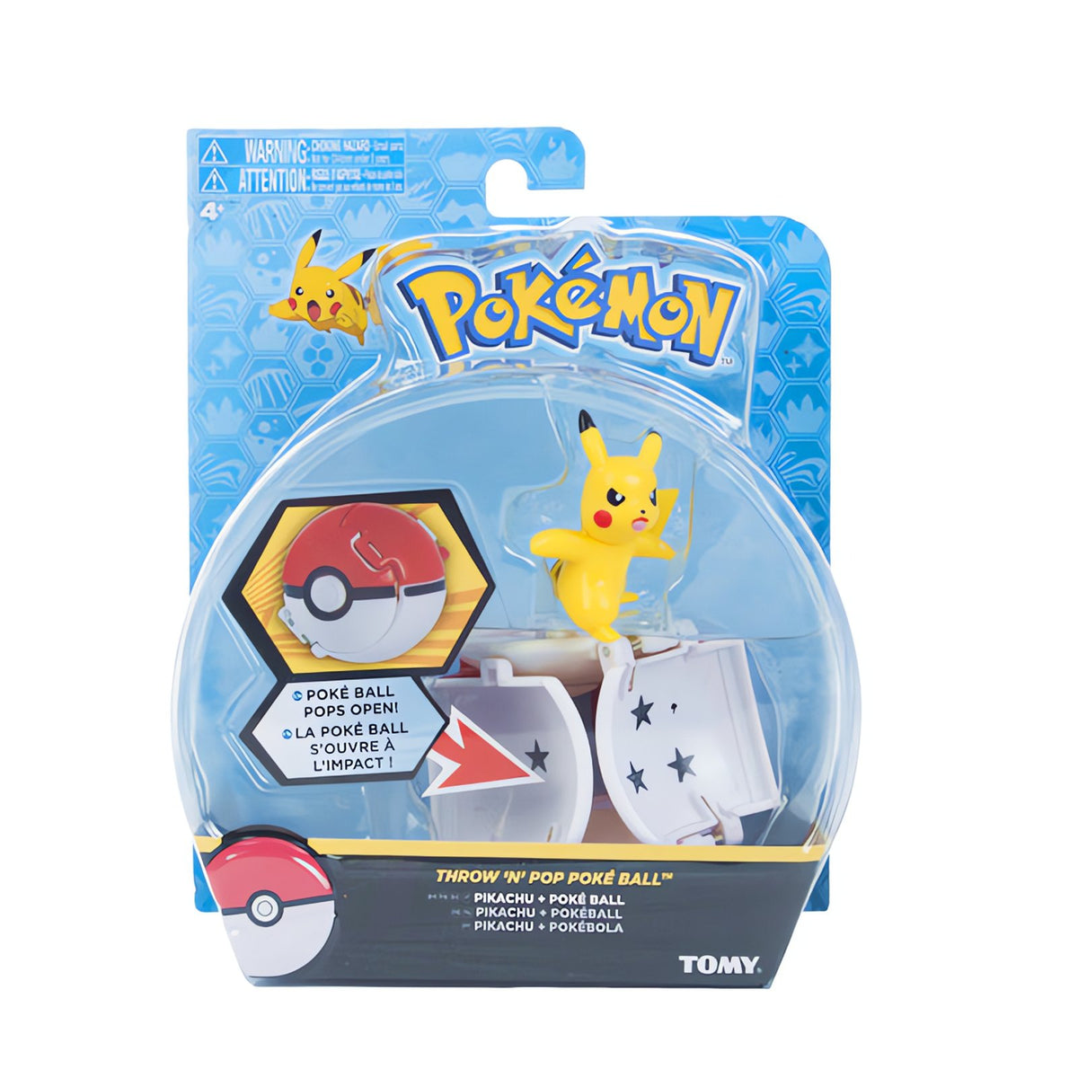 Poké Ball Clip 'n' Go toy with belt clip – Pikachu Box 2