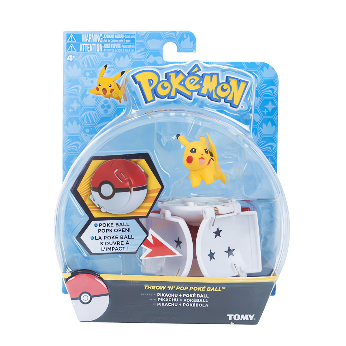 Poké Ball Clip 'n' Go toy with belt clip – Pikachu Box 3