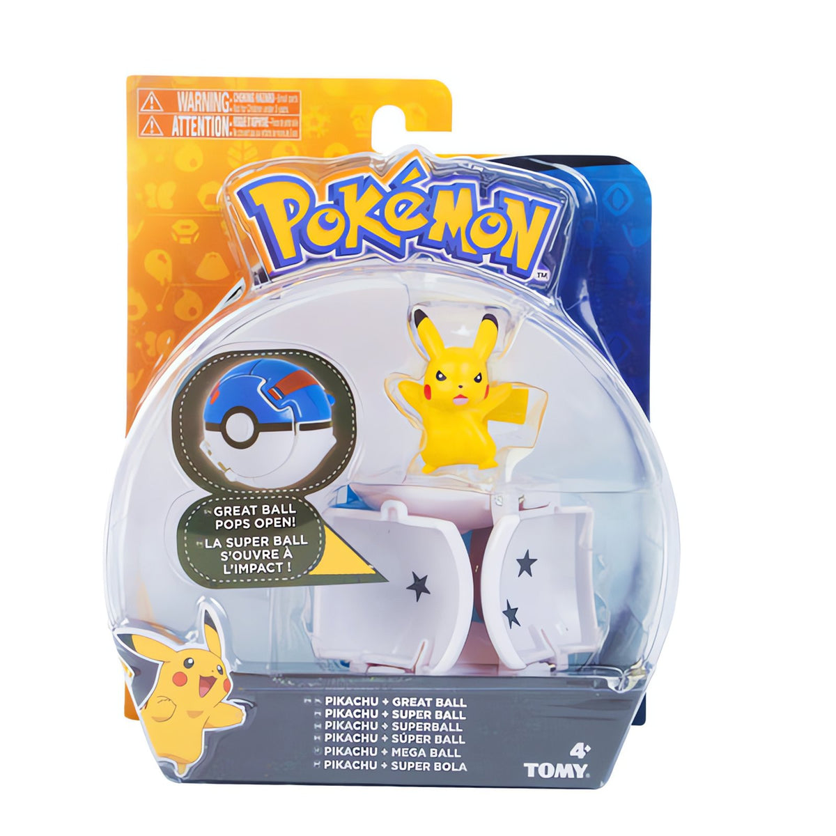 Poké Ball Clip 'n' Go toy with belt clip – Pikachu Box 4
