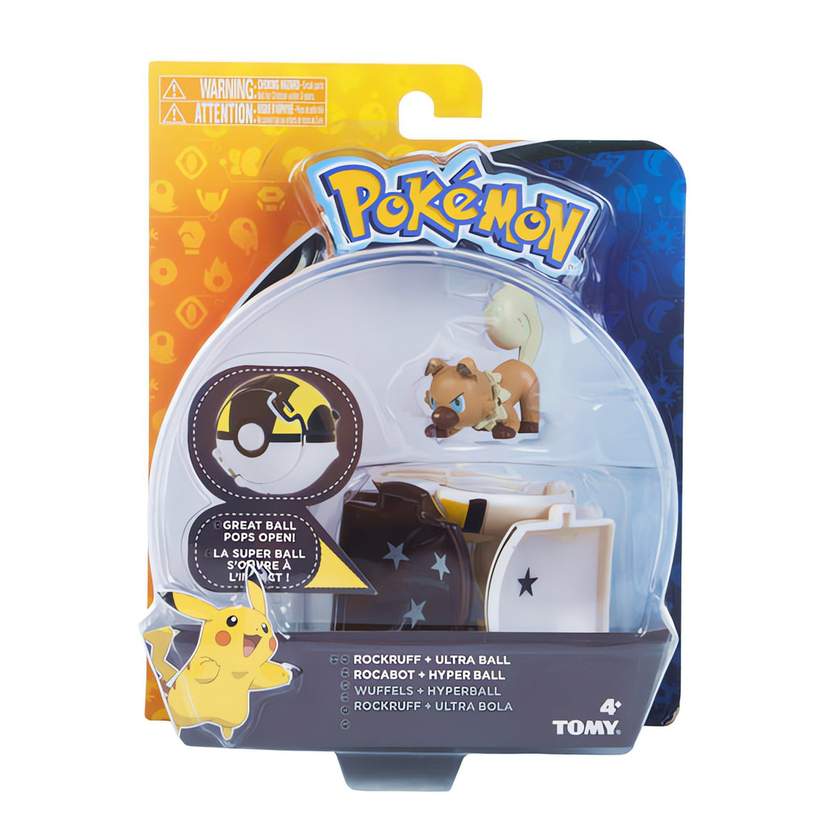 Poké Ball Clip 'n' Go toy with belt clip – Rockruff Box