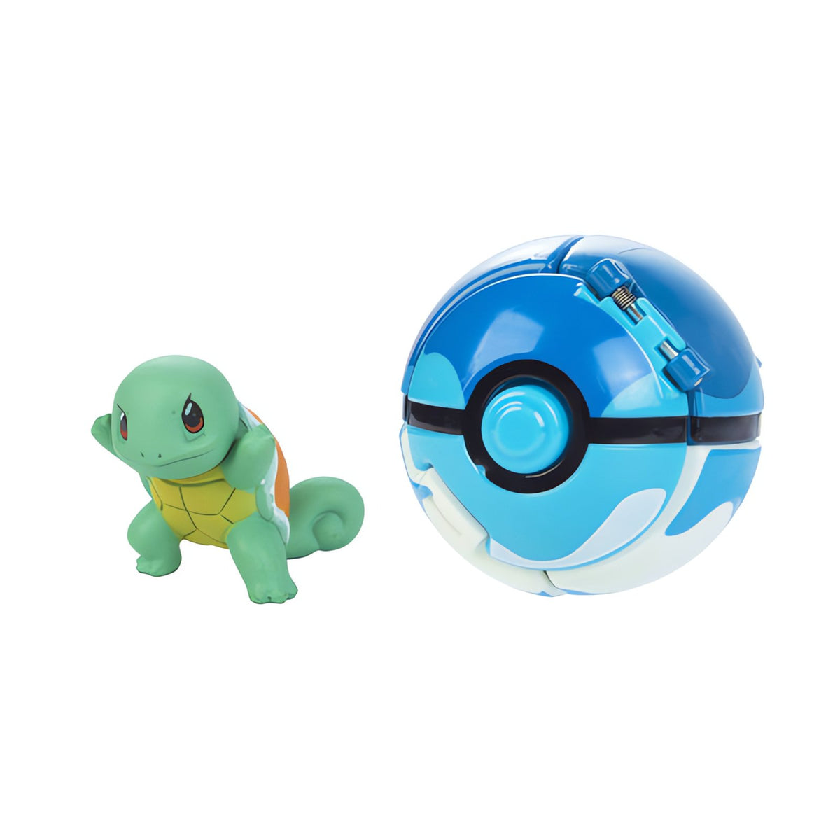 Poké Ball Clip 'n' Go toy with belt clip – Squirtle