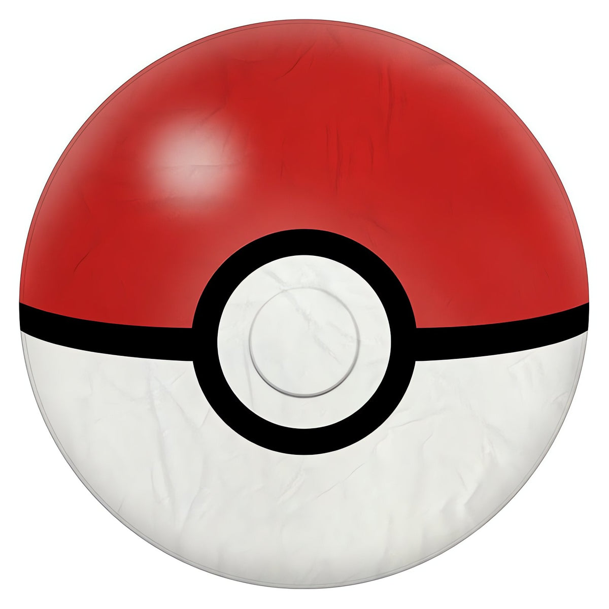 Round Poké Ball flannel blanket, 150cm – photo 14